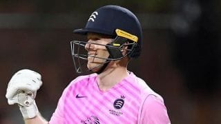 Vitality T20 Blast: Eoin Morgan stars as Middlesex chase down record target to beat Somerset